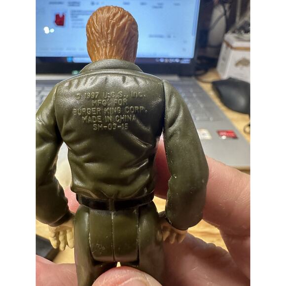 UNIVERSAL STUDIOS Monsters WOLFMAN Action Figure Vintage 1997 Burger King - Picture 6 of 7